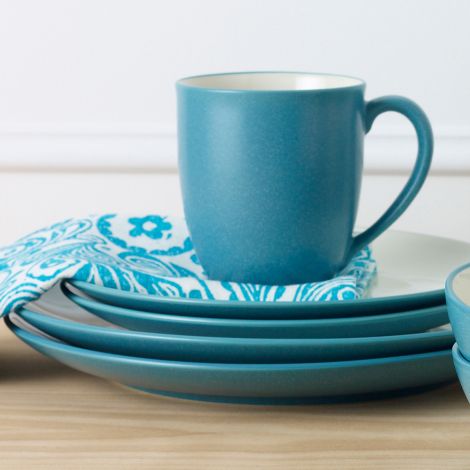 Noritake Turquoise Colorwave Coupe Dinnerware Set